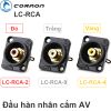 Đầu hàn jack cắm AV RCA Video Female có mặt bắt vít Coraon LC-RCA - 2 4 9