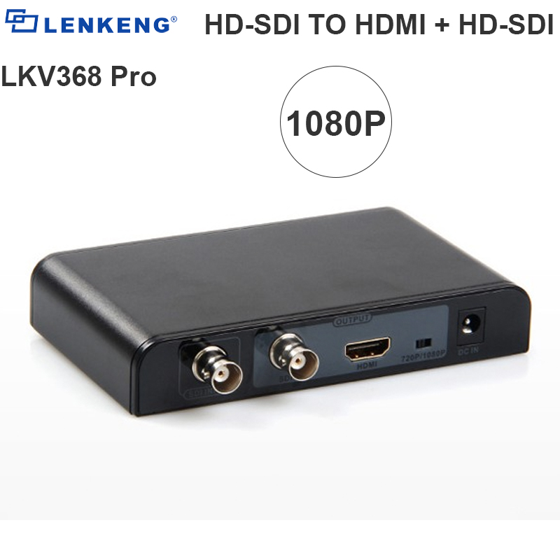 Bộ chuyển đổi HD-SDI to HDMI + HD-SDI Lengkeng LKV368 Pro