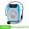 Máy trợ giảng Shidu SD-S510 có dây công suất 10W, có FM, Bluetooth