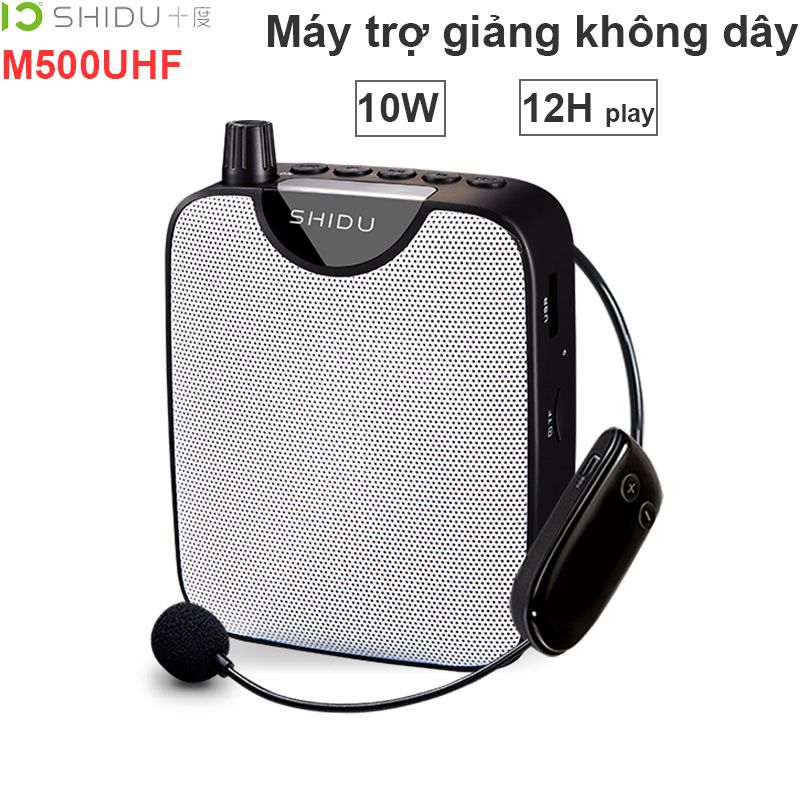  Máy trợ giảng - Loa giảng dạy không dây 10W Shidu M500UHF 