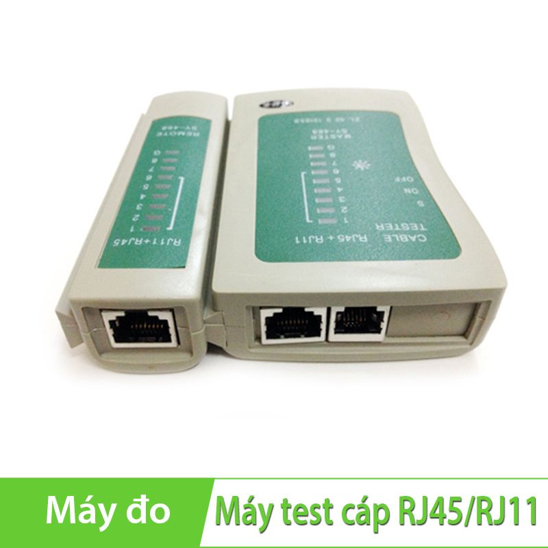 Bộ test dây mạng (RJ45) và dây điện thoại (RJ11), bộ test phụ kiện điện tử