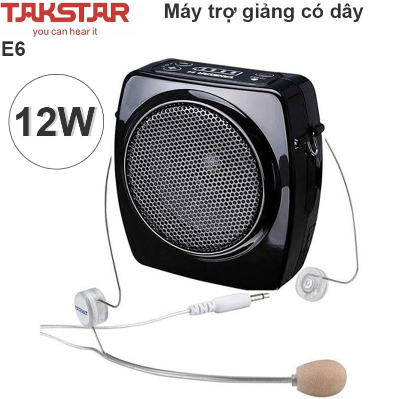  Máy trợ giảng có dây 12W  thời trang Takstar E6 (nhiều màu sắc) 