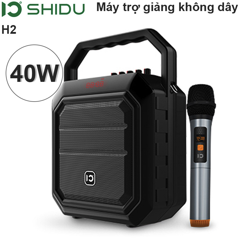 Loa trợ giảng xách tay đa năng kèm Micro Buetooth V4.2 Shidu H2