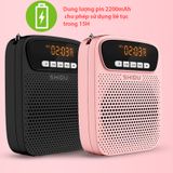  Máy trợ giảng có dây FM Bluetooth TF USB 15W Shidu SD-S278 