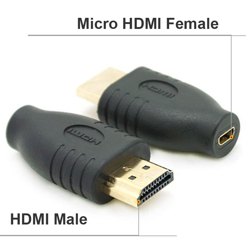  Đầu chuyển Micro HDMI sang HDMI và HDMI sang Micro HDMI và Micro HDMI sang Mini HDMI 