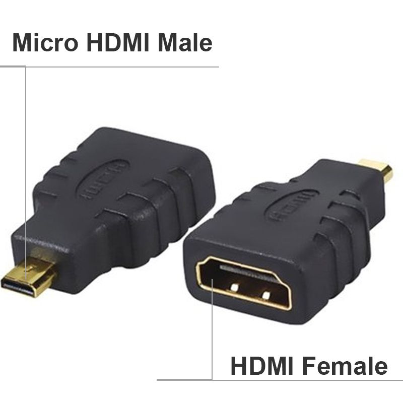  Đầu chuyển Micro HDMI sang HDMI và HDMI sang Micro HDMI và Micro HDMI sang Mini HDMI 