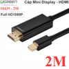 Dây cáp Mini Displayport Macbook Surface Thinkpad X1 Dell XPS sang HDMI TV Máy chiếu 3 mét Ugreen 10419