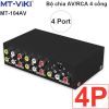Bộ chia tín hiệu AV Video Audio 1 ra 4 cổng MT-VIKI MT-104AV