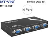  Switch VGA 4 Port - Chuyển mạch 4 CPU ra 1 màn hình MT-VIKI MT-15-4CF 