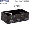 Auto KVM switch 2 port- PS2 chuyển mạch 2 CPU ra 1 màn hình MT-VIKI MT-271CL