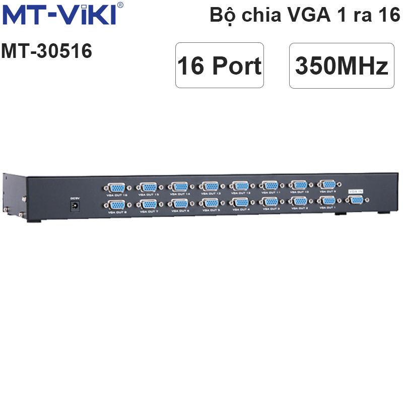 Bộ chia VGA 1 ra 16 350MHz MT-VIKI MT-30516