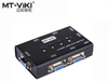 Auto KVM Switch VGA USB 4 port -chuyển mạch 4 CPU ra 1 màn hình VGA kèm cáp MT-VIKI MT-460KL