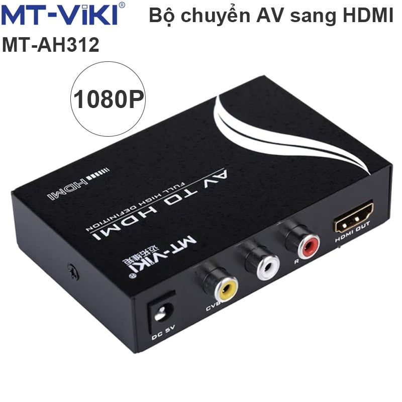 Bộ chuyển đổi AV to HDMI MT-AH312 MT-VIKI