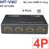Bộ chia HDMI splitter V1.4 4 port 4K30Hz 3D MT-VIKI MT-SP104M