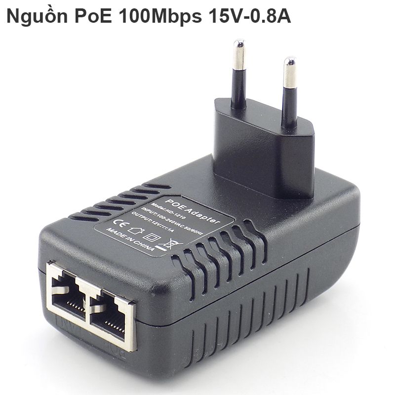 Nguồn POE 15V 0.8A - POE1602-15