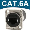 Đầu cắm bấm cáp mạng âm tường âm sàn CAT6 I Nhân mạng RJ45/CAT6E âm tườngCoraon LC-CAT6A