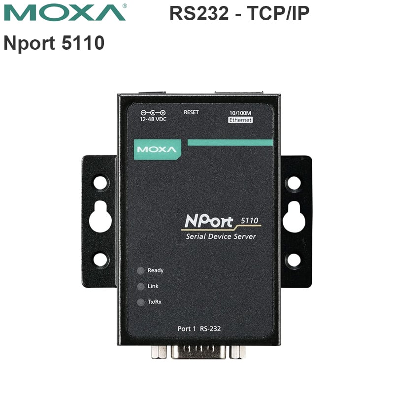 Bộ chuyển đổi RS232 to TCP/IP Moxa Nport 5110