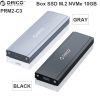 HDD box NVMe M.2 USB 3.1 type-C gen 2 10Gbps Orico PRM2-C3