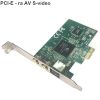 Card ghi hình PCI-E to AV S-video ghi hình cổng AV Svideo cho Máy siêu âm Nội soi