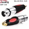 Đầu chuyển RCA sang XLR male - female Soundking