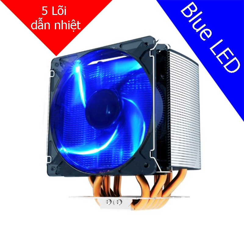 Quạt CPU PC Cooler S126 Fan 12cm dùng cho socket 775/ 1155/ 1156/ 1366/ 2011/AMD