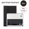 Bàn phím không dây bluetooth bao da cho iPad Pro 10.5 2018 RK8105