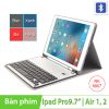 Bao da bàn phím bluetooth cho iPad Pro 9.7 inches iPad Air 1 Air 2 RK8907 màu hồng