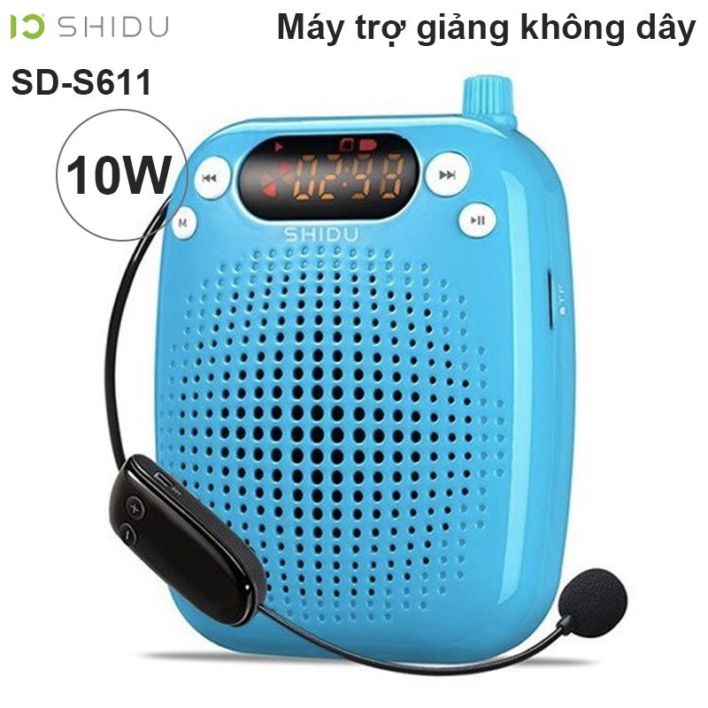  Máy micro trợ giảng Wireless không dây Shidu SD-S611 công suất 10W 