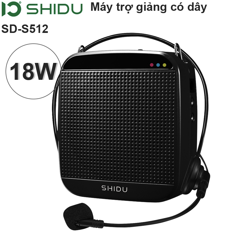 Máy micro trợ giảng có dây 18W Shidu SD-S512