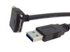 Cáp USB 3.0 Type B cho camera công nghiệp có vít khoá 1.2 mét