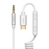 Cáp USB-C ra audio 3.5mm AUX 1 mét Ugreen có micro 30633 30634