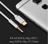 Cáp USB-C ra audio 3.5mm AUX 1 mét Ugreen có micro 30633 30634