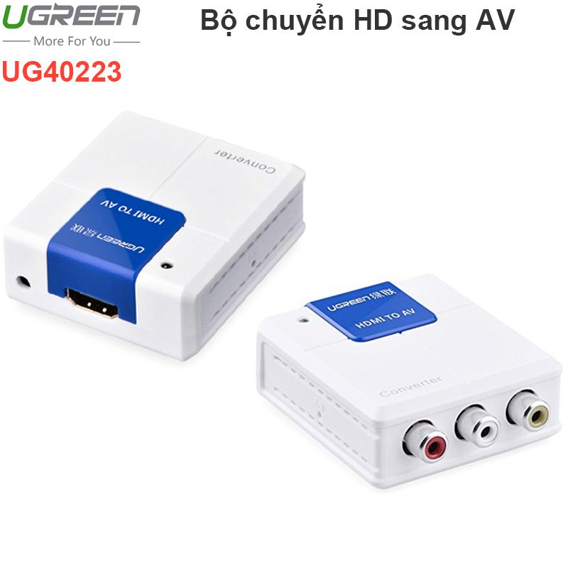 Bộ chuyển HDMI sang AV Audio Video Ugreen 40223