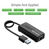  Bộ chia USB 3.0 3 cổng + LAN RJ45 10/100Mbps Ugreen 20266 