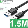 Cáp USB-C 3.0 hỗ trợ sạc nhanh Gen 1 5Gbps UGREEN dài 0.25M | 0.5M | 1M | 1.5M | 2M