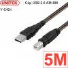 Cáp máy in USB 2.0 UNITEK 1.8M 3M 5M 10M