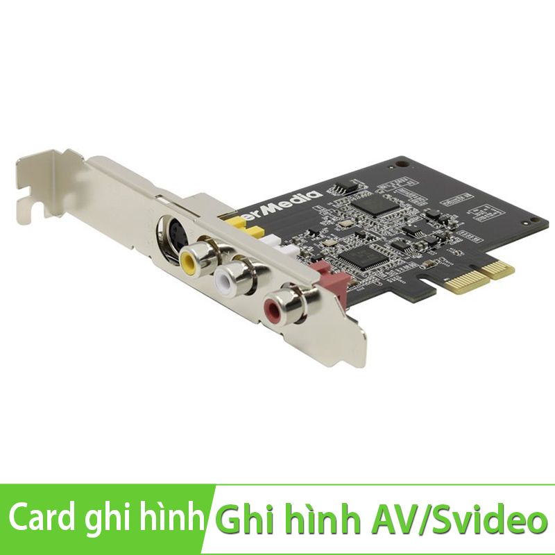  Card ghi hình AverMedia CE310B PCIe 1X to Video, S-Video 