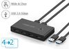 Bộ chuyển mạch USB 3.0 2 ra 4  Chia sẻ Máy in USB HDD 4 thiết bị vào 2 máy tính UGREEN 30768