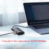 Bộ chia USB Type-C 9 trong 1 ra USB 3.0 HDMI VGA TF SD USB-C PD Ugreen 40873