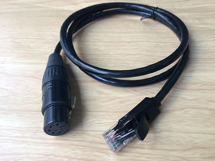 Dây cáp XLR 5pin Female to RJ45 Male