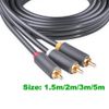 Cáp AV RCA 3 ra 3 AV RCA Ugreen mạ vàng 24K 1.5M 2M 3M 5M