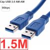 Cáp USB 3.0 2 đầu đực AM-AM 1.5M 3M 5M