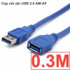 Cáp nối dài USB 3.0 AM-AF 0.3M 1.5M 3M 5M