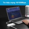 USB type - C ra HDMI 4K LAN 100Mbps 2 USB 3.0 5Gbps Ugreen 40377