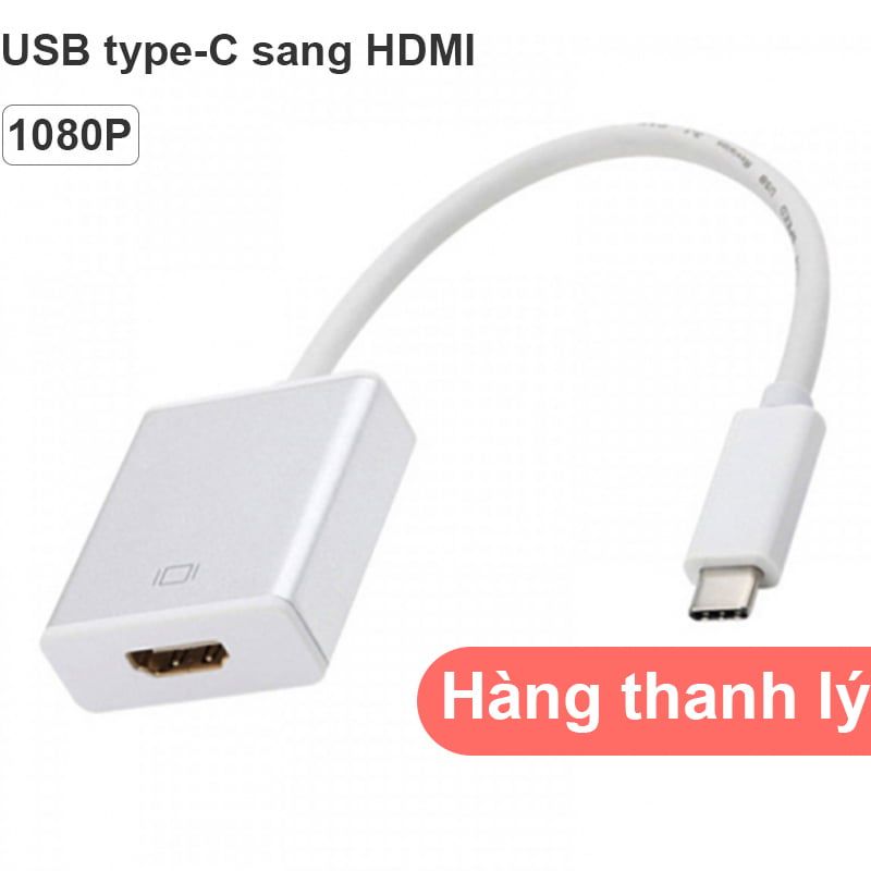 USB type-C 3.1 sang HDMI 1080P converter 20Cm