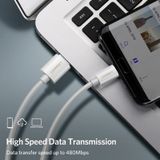  Cáp USB-C 2.0 sạc nhanh 5A super charger cho Smartphone Máy tính bảng Samsung Huawei Oppo 0.5M 1M 2M Ugreen 