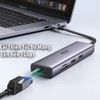 Bộ chuyển USB type C ra HDMI USB RJ45 thẻ nhớ 7 trong 1 Ugreen 60515 CM512