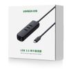 Bộ chia HUB USB 3.1 Type C ra 3 cổng USB 3.0 + Lan 10/100 Mbps Ugreen 10917