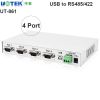 Bộ chuyển đổi USB to 4 RS485/422 Convert Hub UTEK UT-861