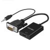 VGA audio 3.5mm sang HDMI 1080P converter Veggieg VH-B